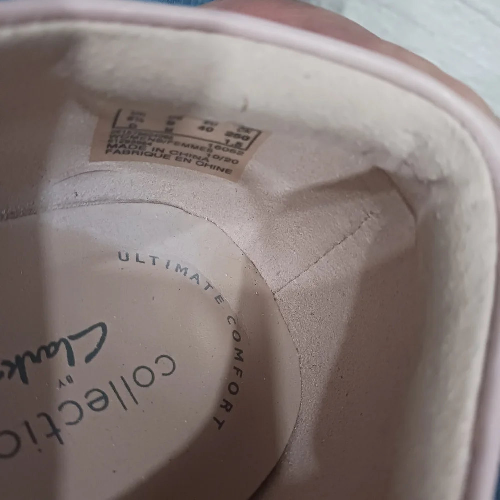 Clarks Classic Mary Jane Pumps in Blush Pink - - Picture 15 of 16